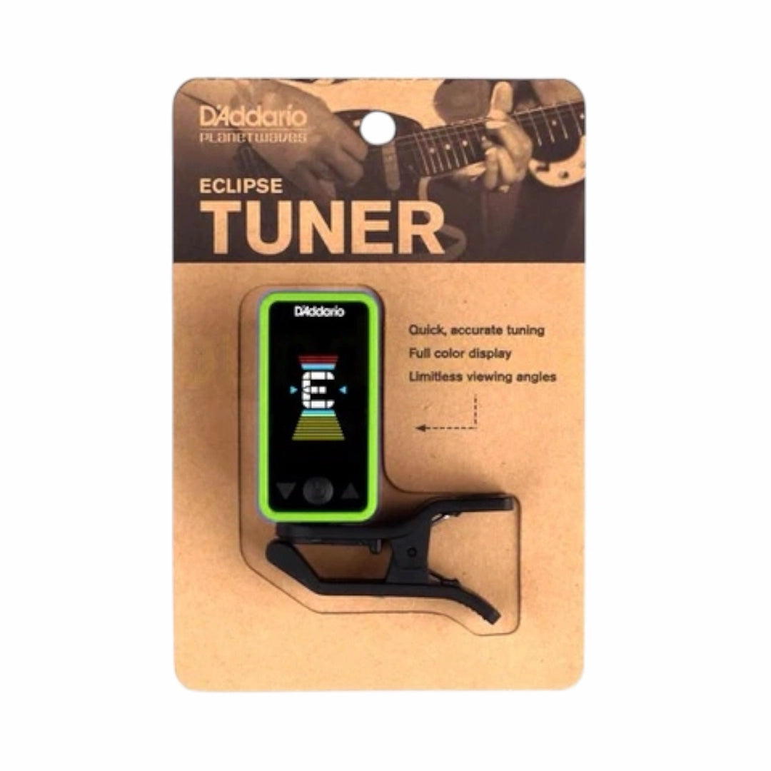 D’Addario PW-CT-17GN Eclipse Clip-On Tuner - Green