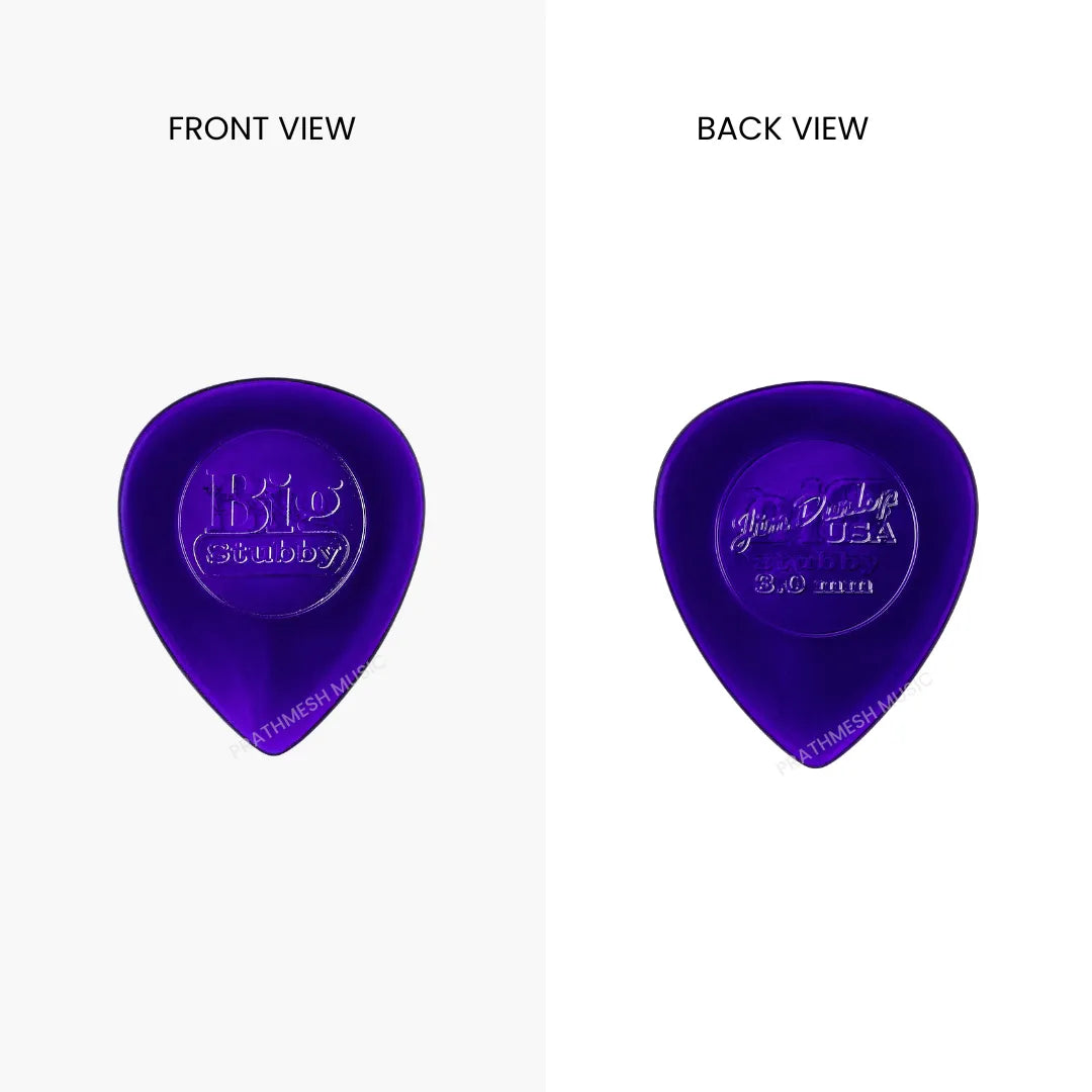 Dunlop Big Stubby Guitar Pick - Pack of 3