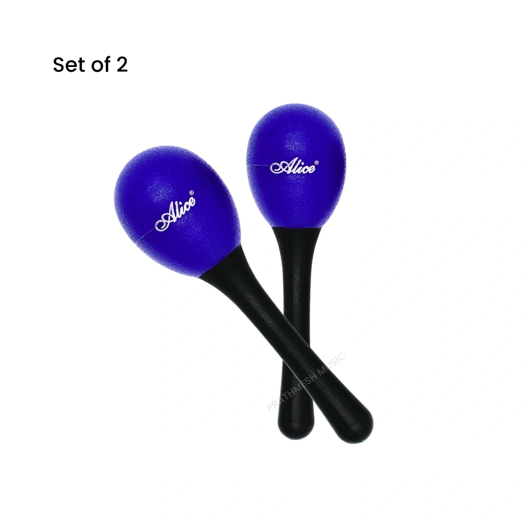 Alice A042SE Handle Egg Shaker - Blue