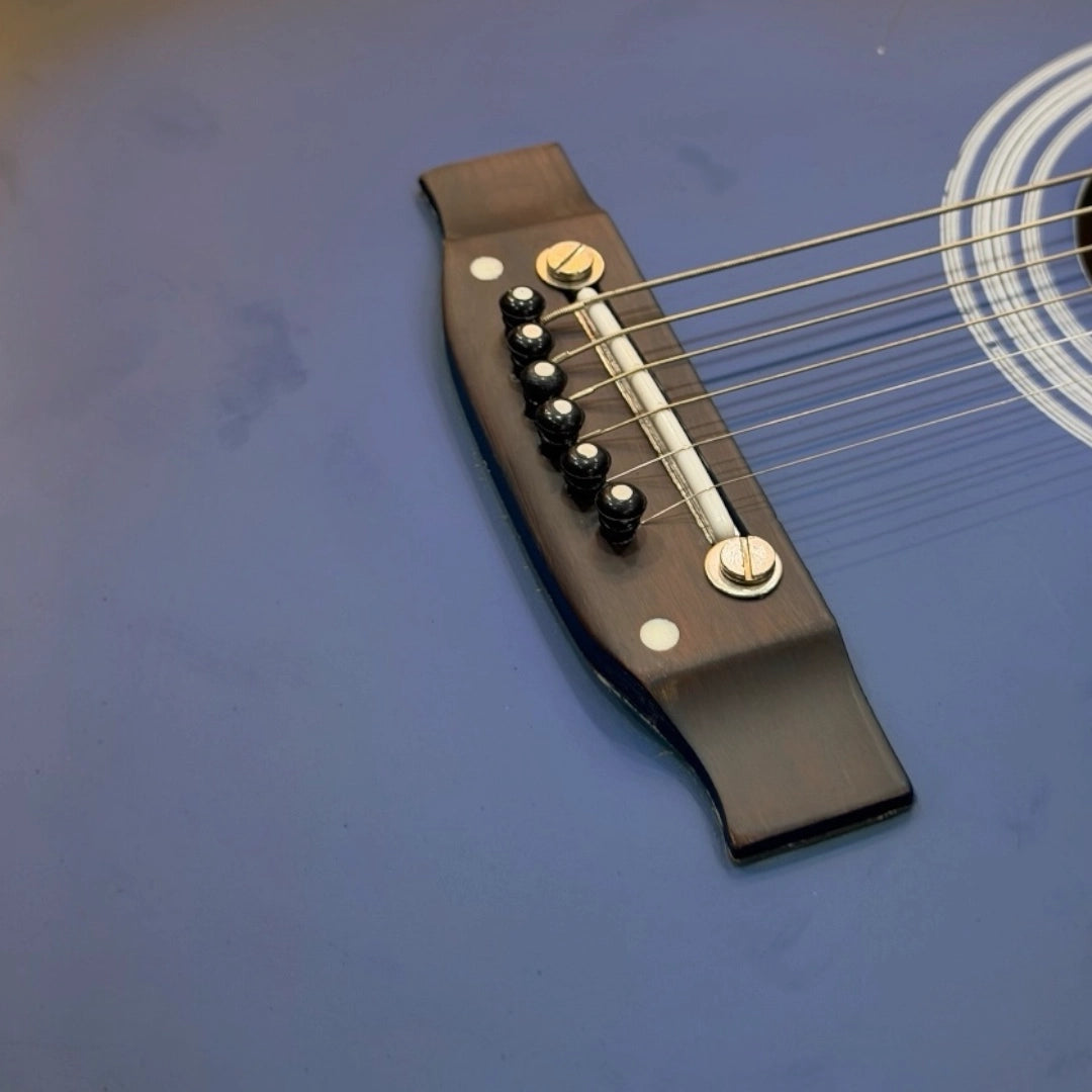 Challenger Apollo-39 Electro-Acoustic Guitar – Midnight Blue Burst Gloss