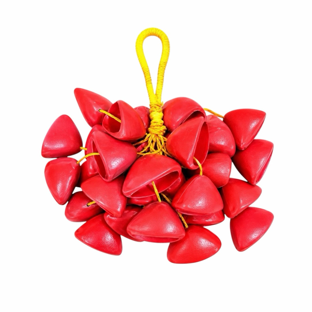 KL Wooden Nut Rattle - Handheld