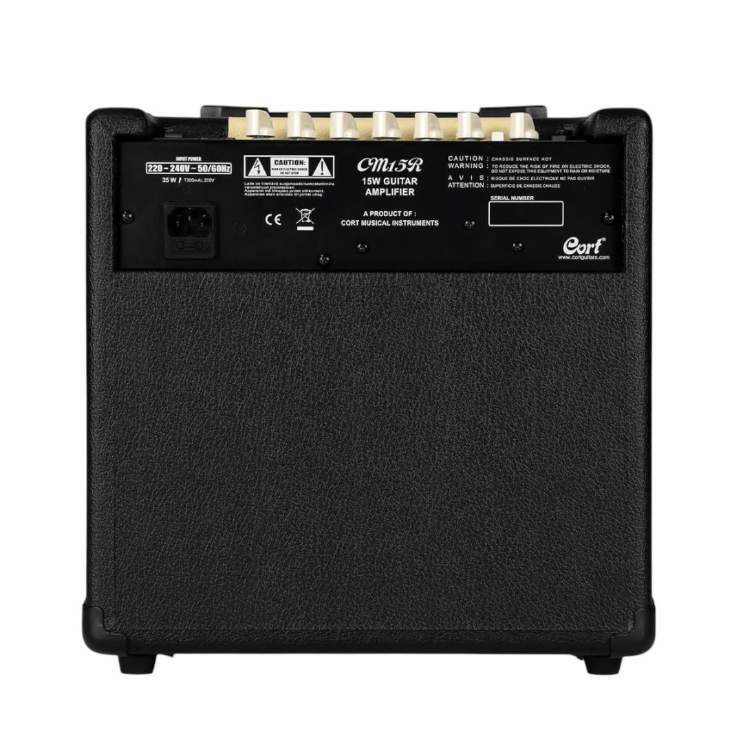 Cort CM15R-BK Electric Amplifier - 15-Watts Black