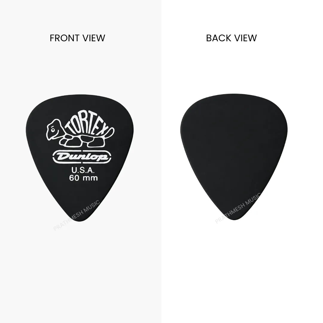Dunlop Tortex Pitch Black Standard Guitar Pick
