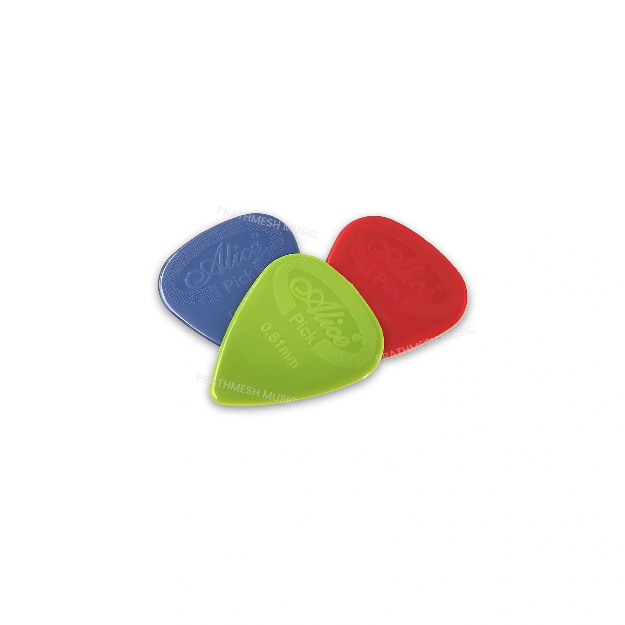Alice AP-12G Nylon Guitar Picks - 0.58 / 0.71 / 0.81 mm (12 pcs)