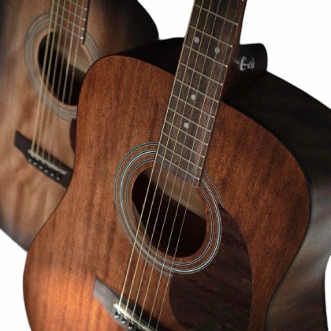 Cort AD300M-OP Acoustic Guitar - Mahogany Open Pore