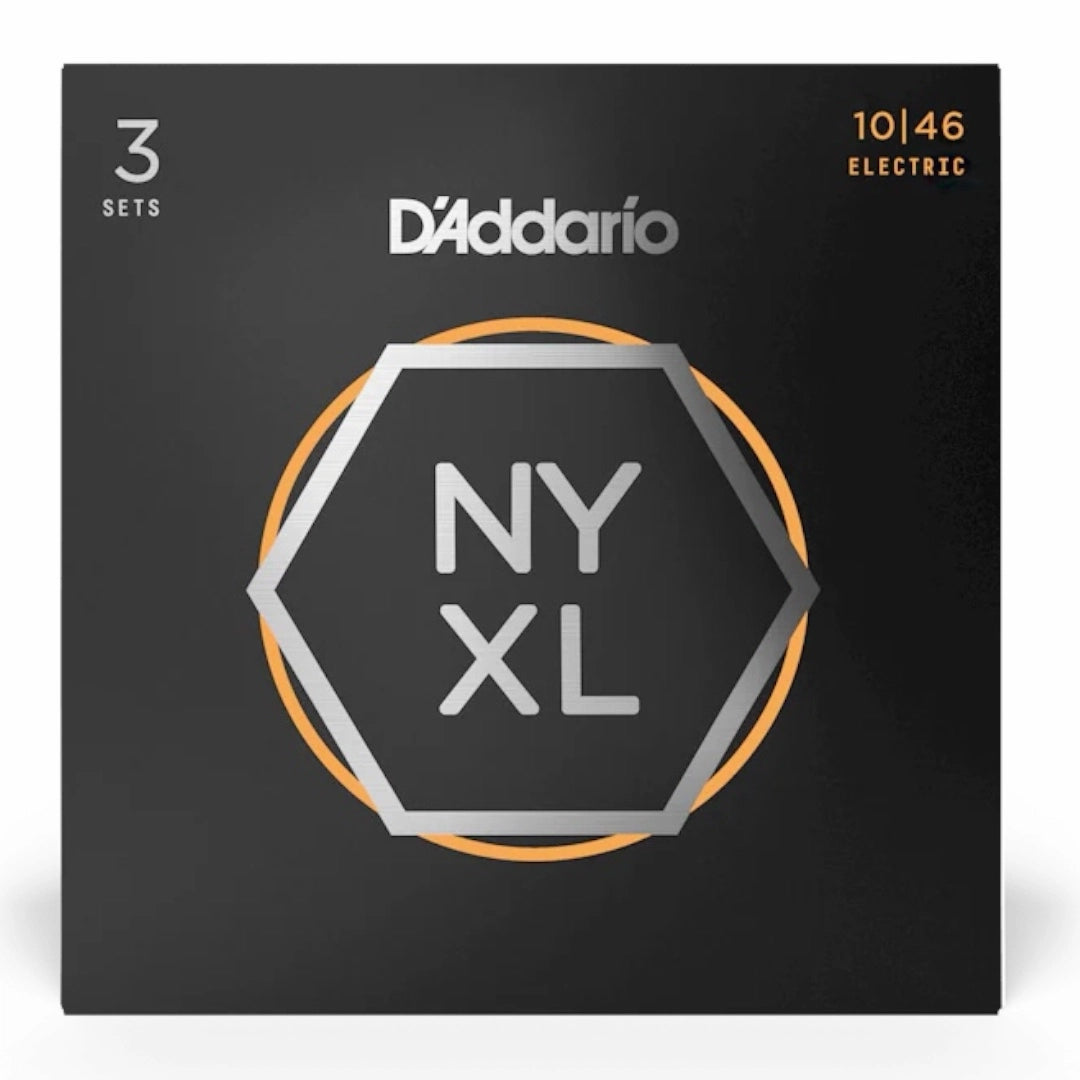D’Addario NYXL1046 Nickel Wound Electric Guitar Strings - 10-46