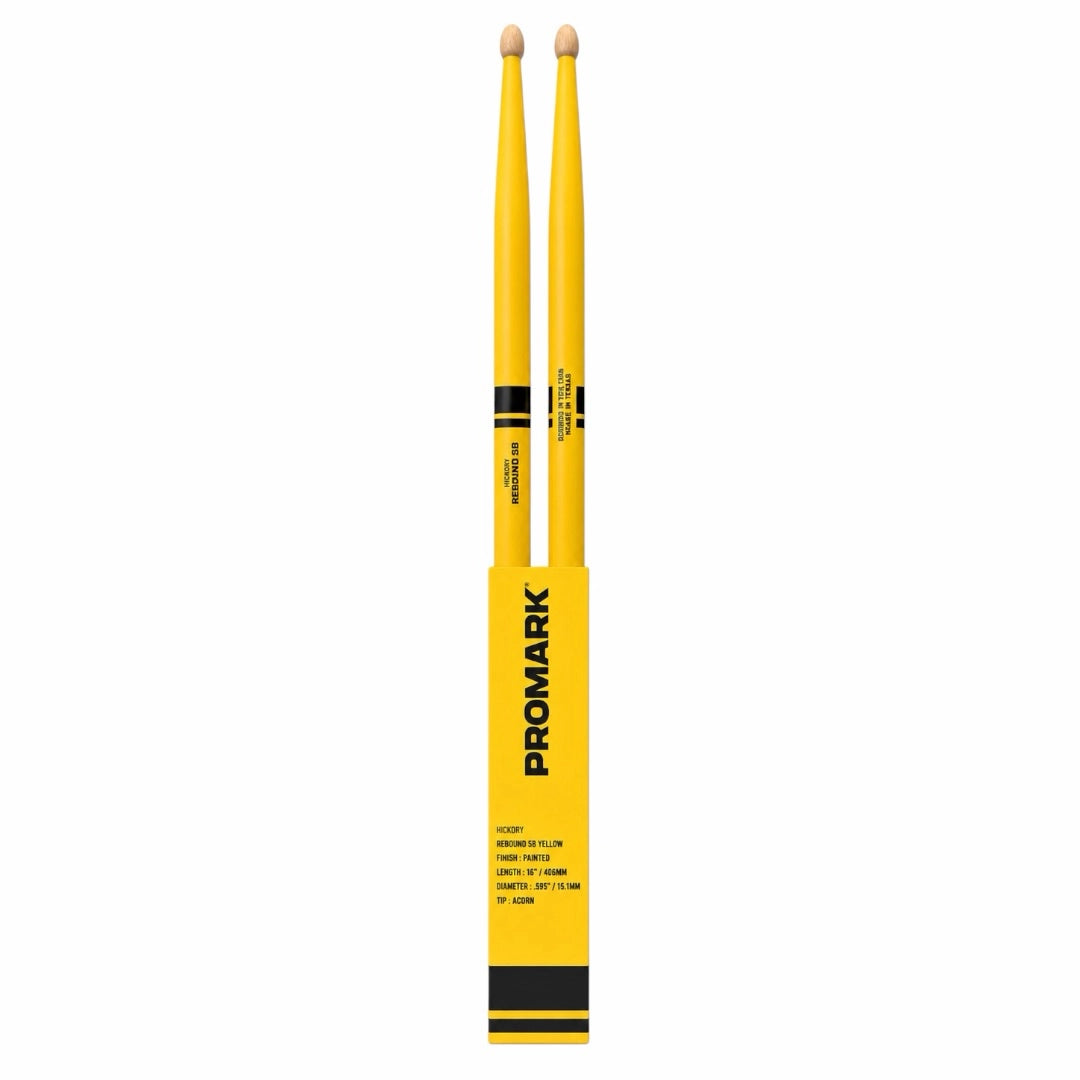 Promark RBH595AW Drumsticks - Yellow