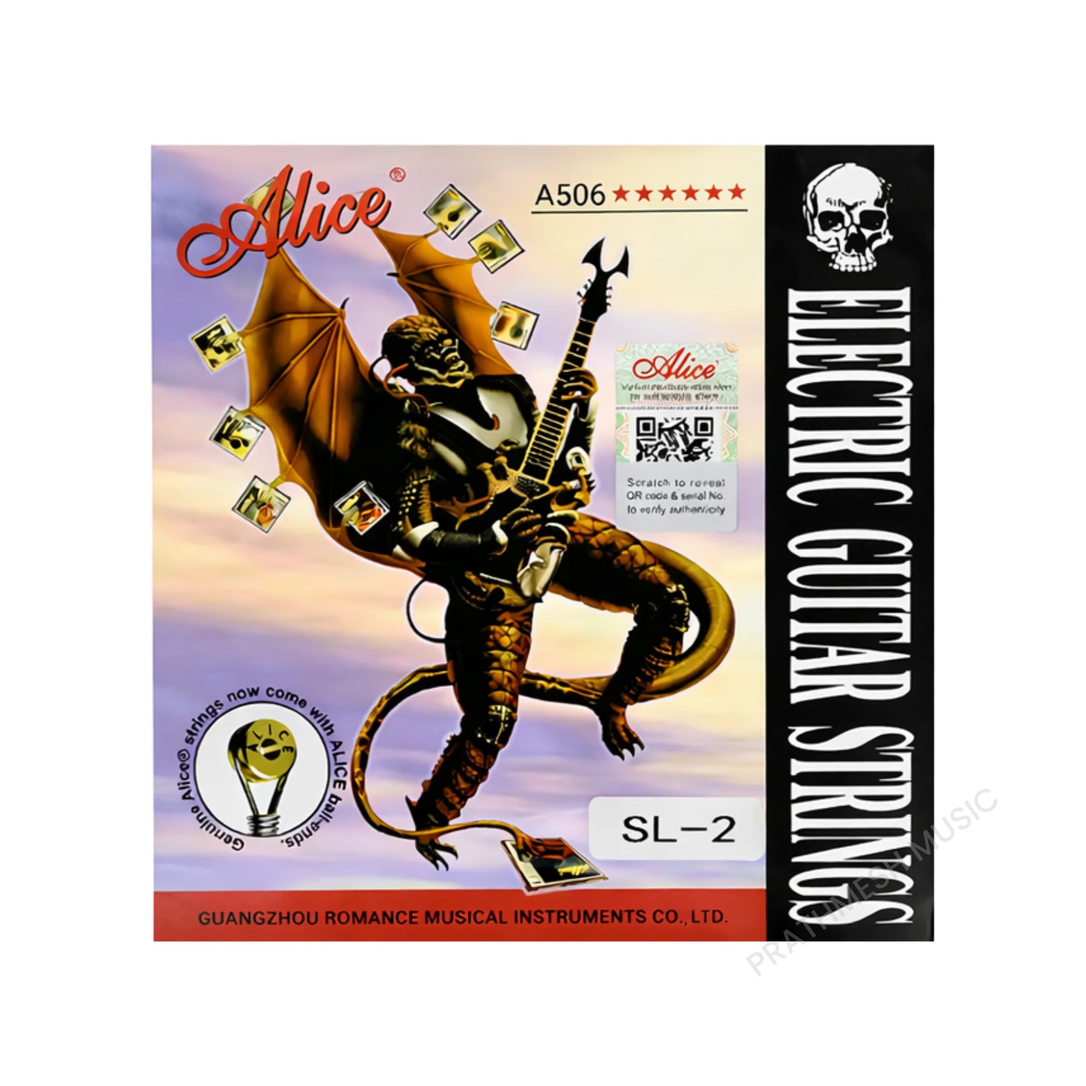 Alice A506L-2 (2nd String) B-STRING Electric Guitar String