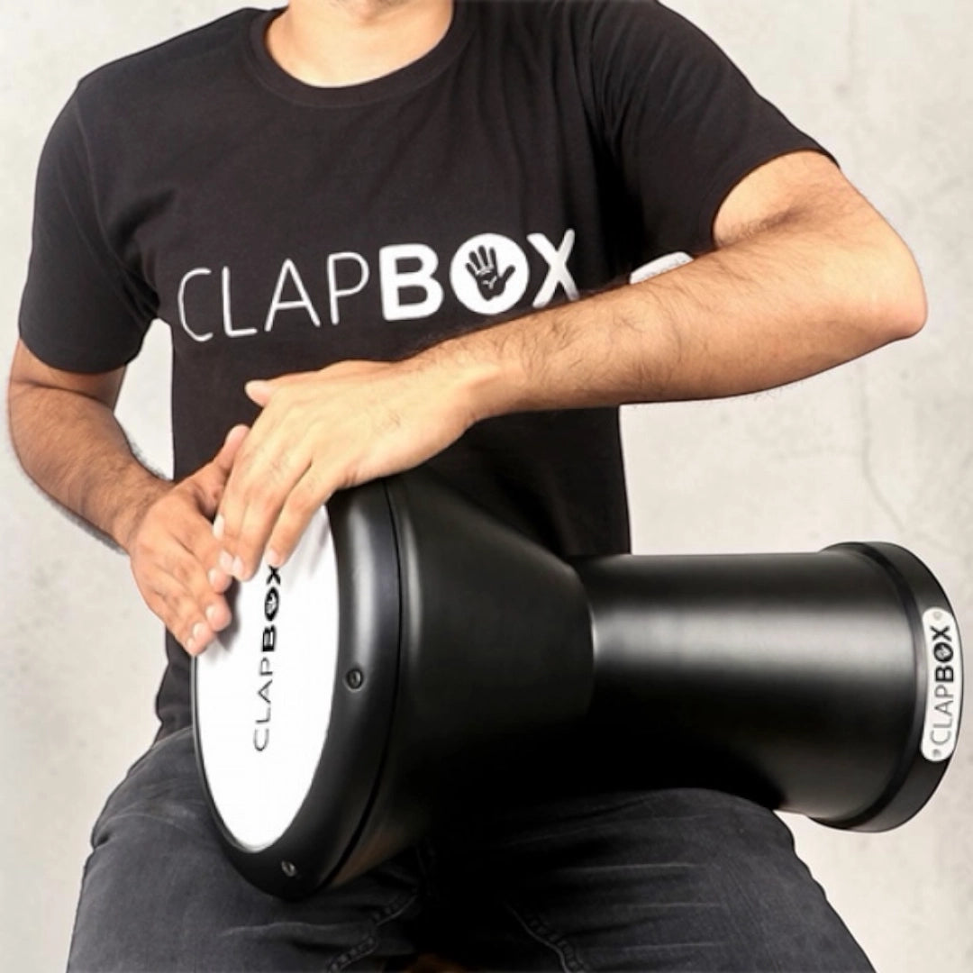 Clapbox Darbuka Aluminum - Black