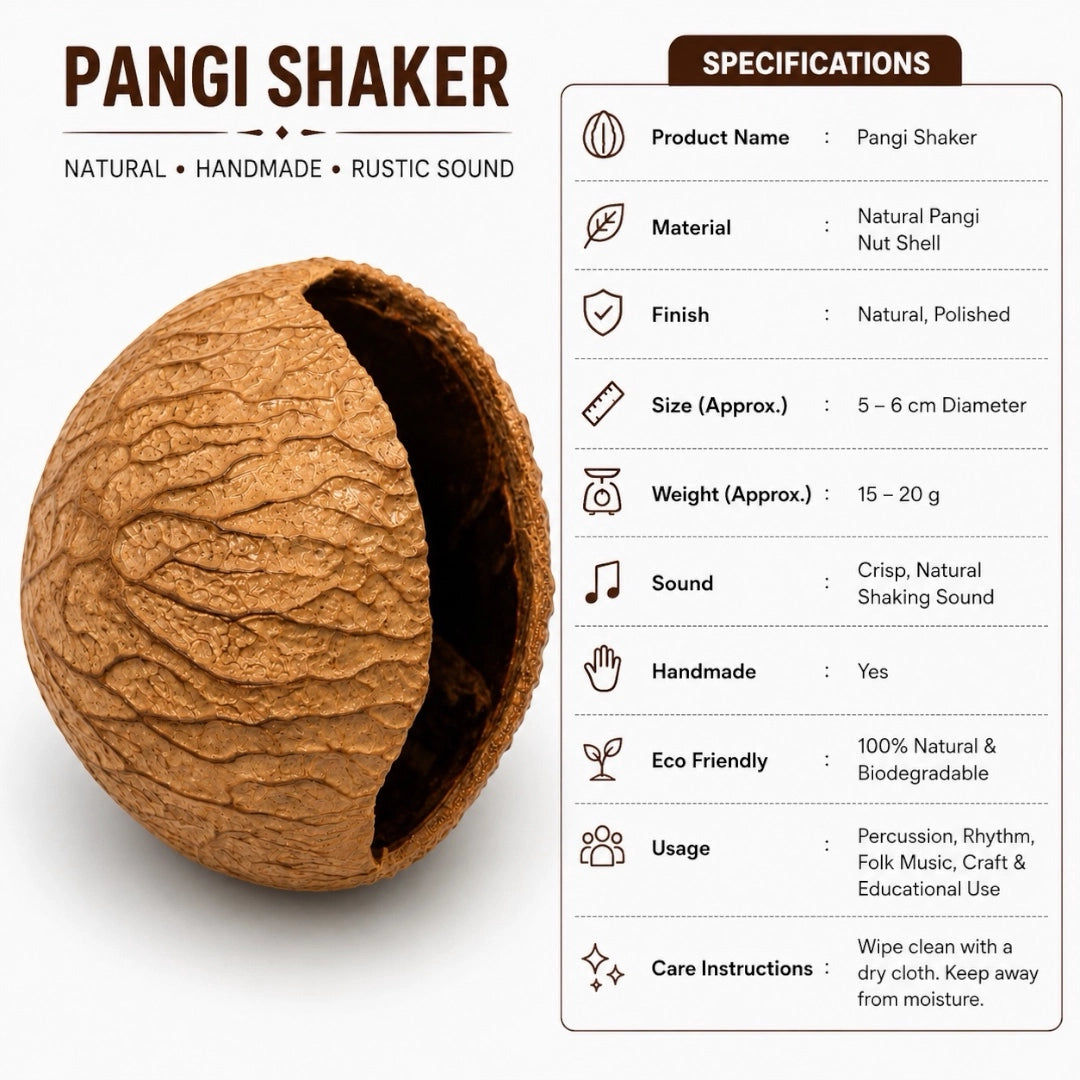 AMR Foot Rattle with Pangi Seeds - Shaker