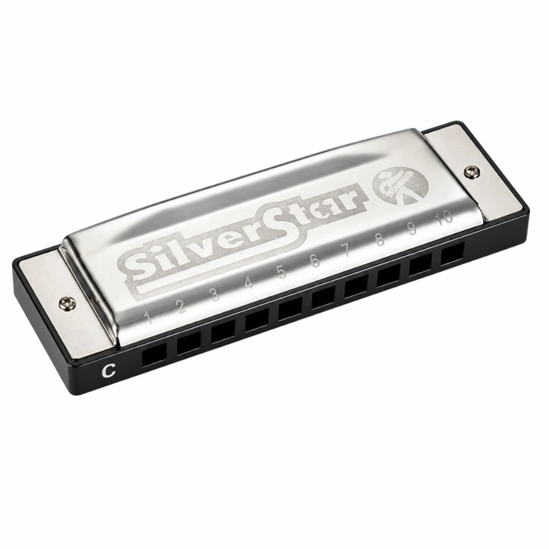 Hohner M50401S Silverstar C Key Diatonic Harmonica