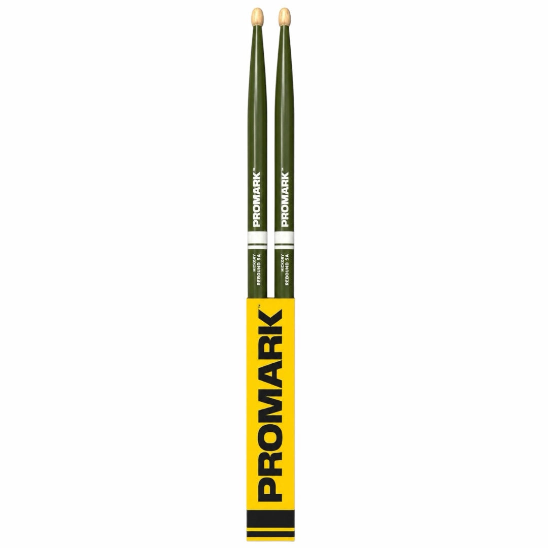 Promark RBH565AW Drumsticks - Green