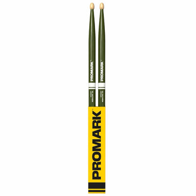Promark RBH565AW Drumsticks - Green