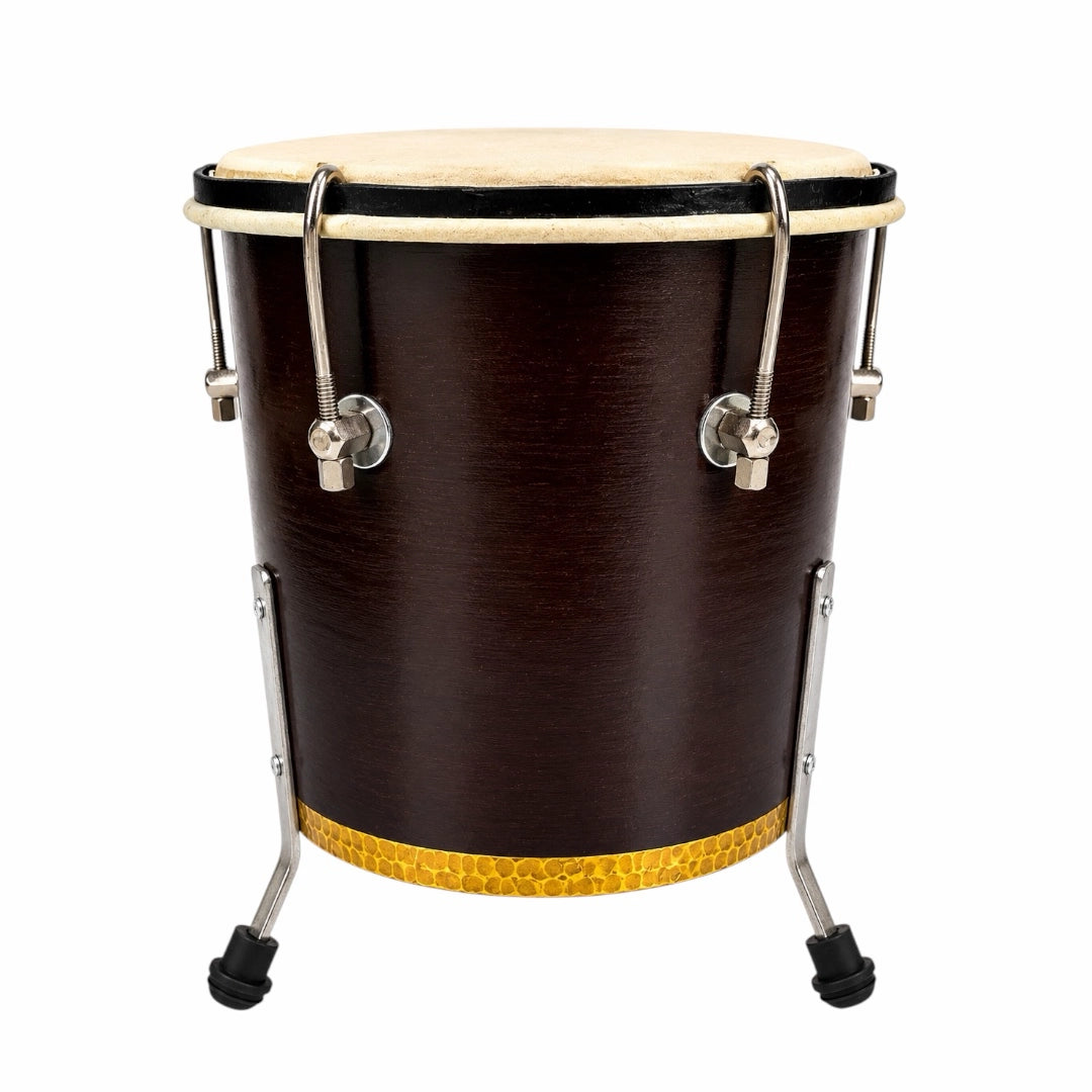YS Wooden Triple Bongo w/ Stand - 3 Pc
