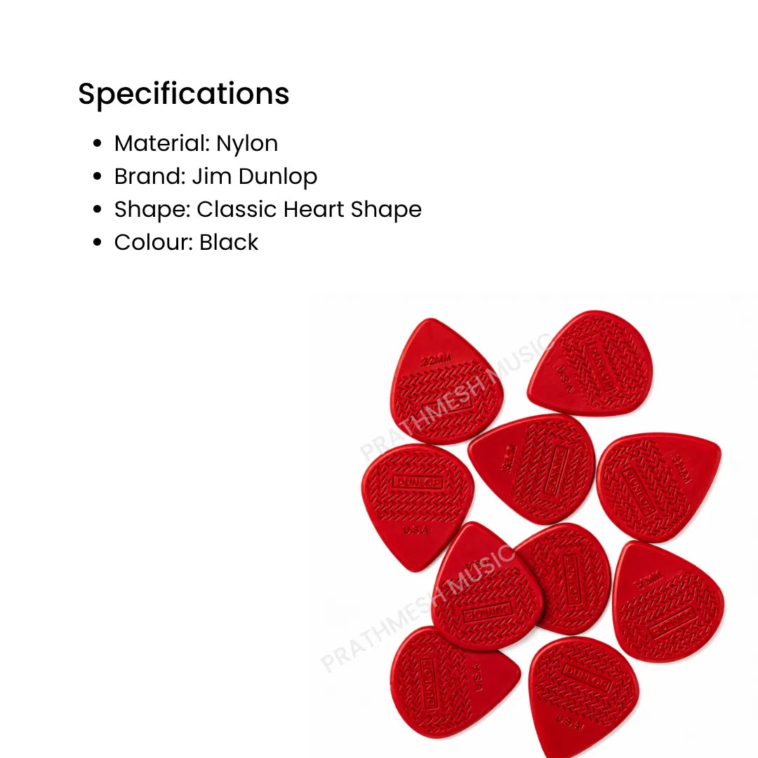 Dunlop Max Grip Jazz III Nylon Guitar Pick