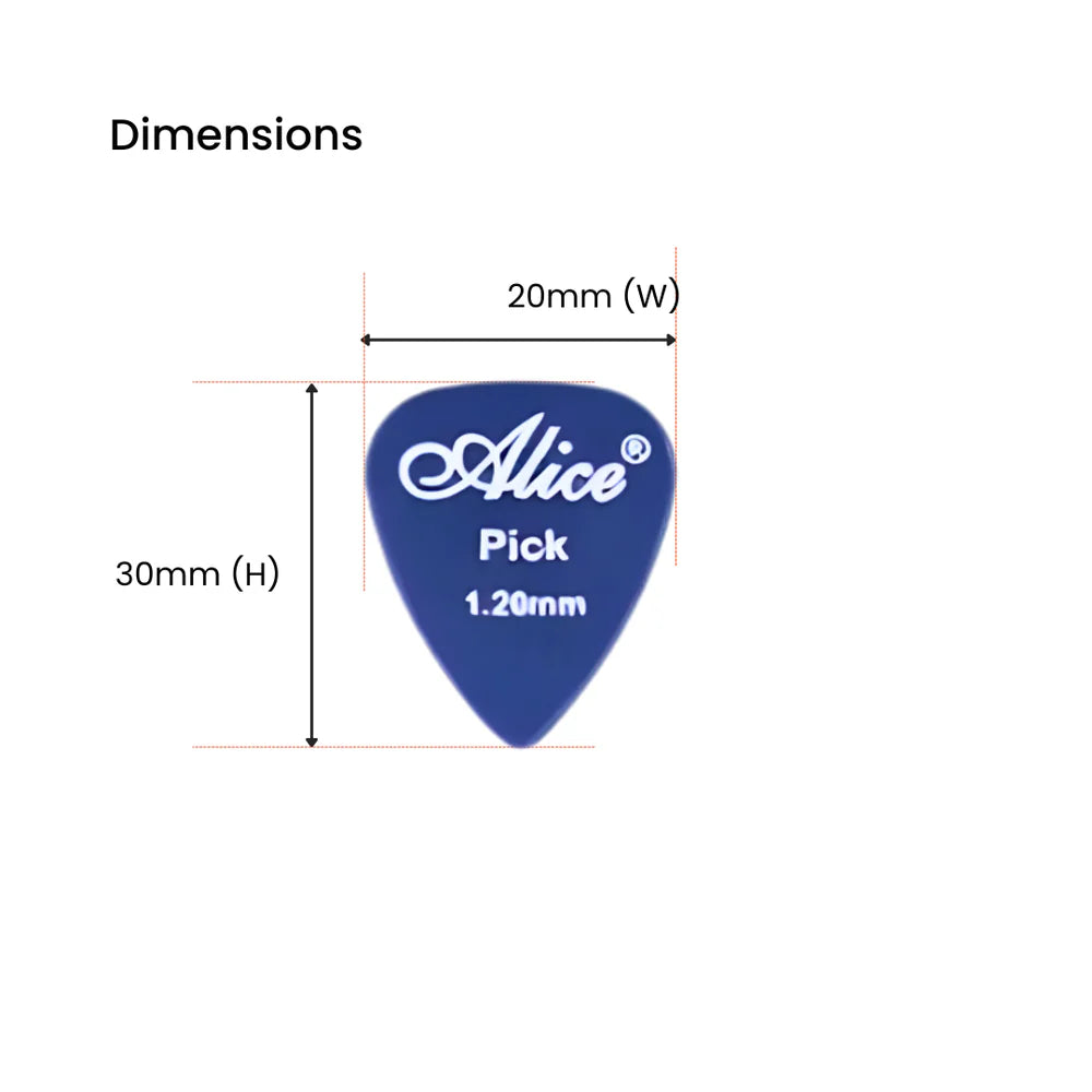 Alice APE-6 Guitar Picks (6 pcs)