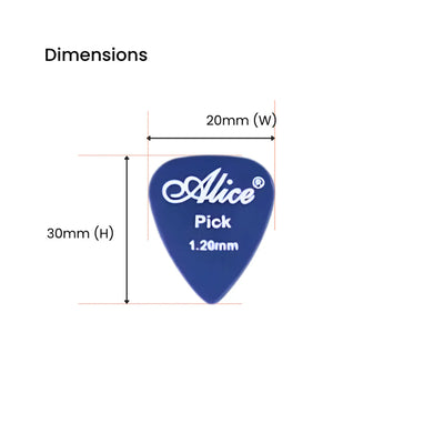 Alice APE-8 Guitar Picks (8 pcs)