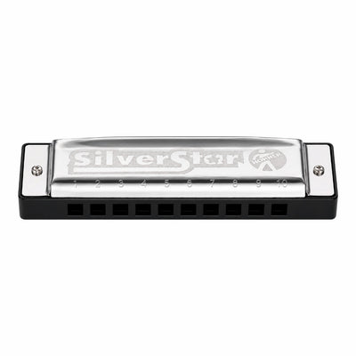 Hohner M50406X Silverstar F Key Diatonic Harmonica