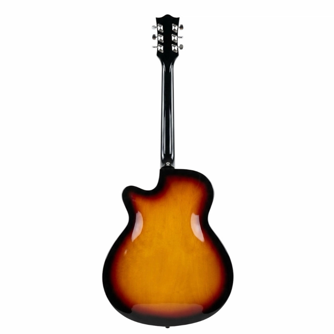 Challenger Apollo-39 Electro-Acoustic Guitar – Tobacco Sunburst Gloss