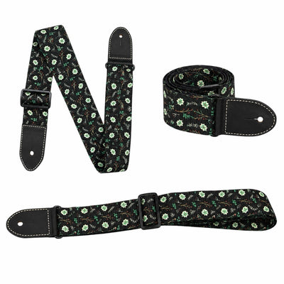 AM Guitar Strap - Christmas Edition Winter Holly