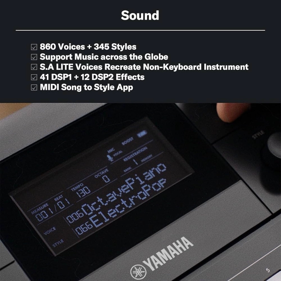Yamaha PSREW425 76-Key Portable Keyboard