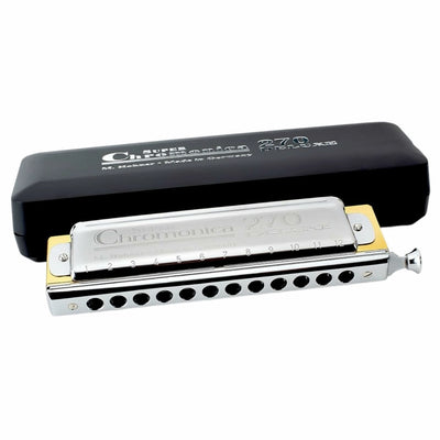 Hohner M754001 Super Chromonica 270 Deluxe C Key Chromatic Harmonica