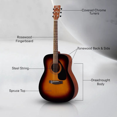 Yamaha F280-TBS Acoustic Guitar - Tobacco Sunburst