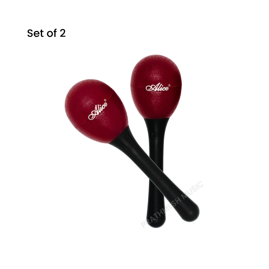 Alice A042SE Handle Egg Shaker - Red