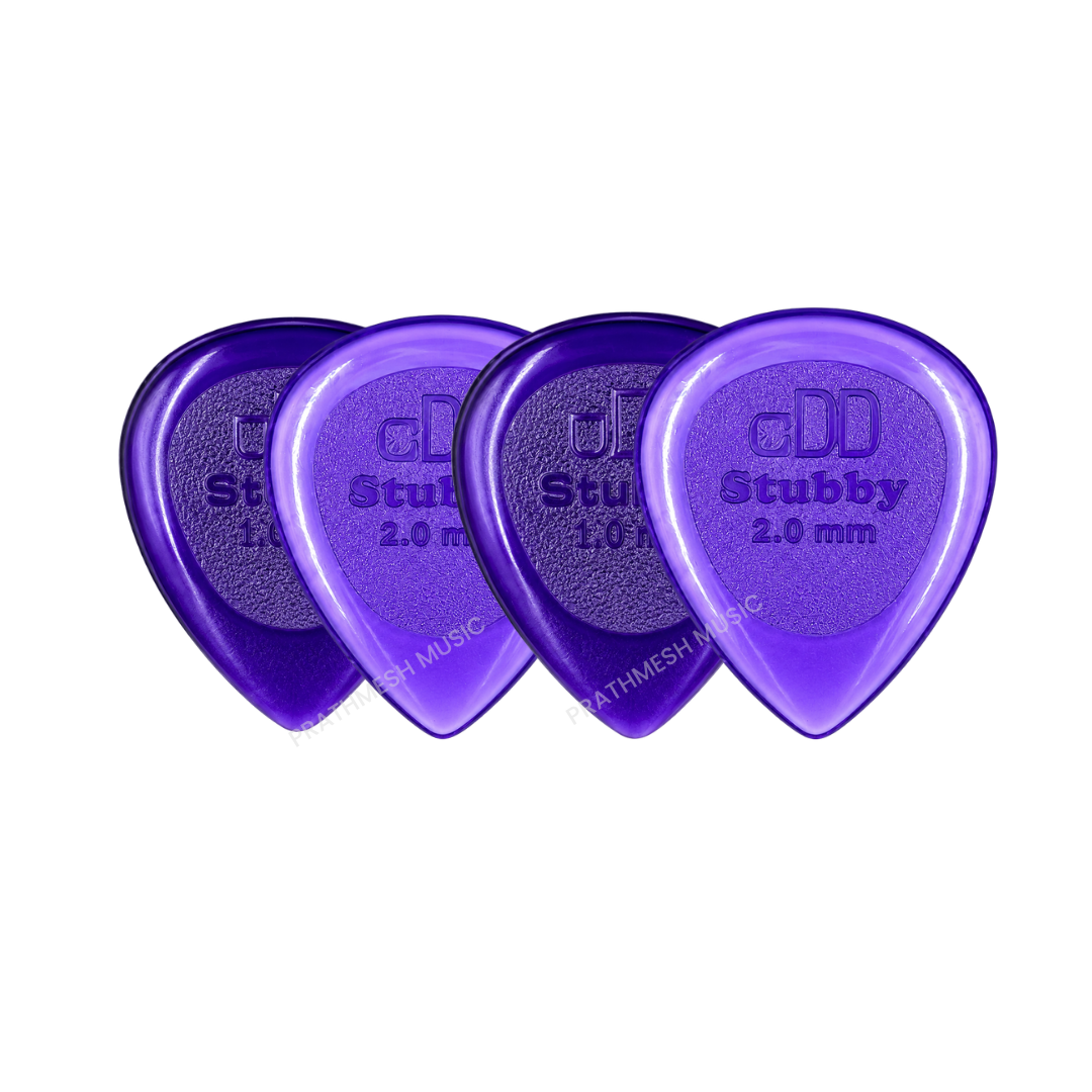 Dunlop Stubby Jazz Guitar Pick - Pack of 3
