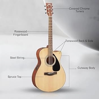Yamaha FSX80C-NAT Electro-Acoustic Guitar - Natural