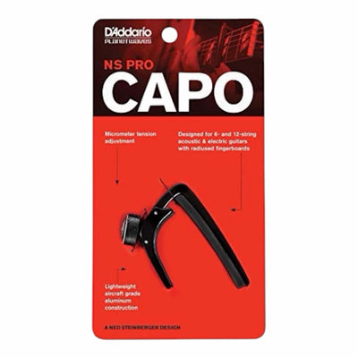 D’Addario PW-CP-02MG NS Pro Guitar Capo - Metallic Grey