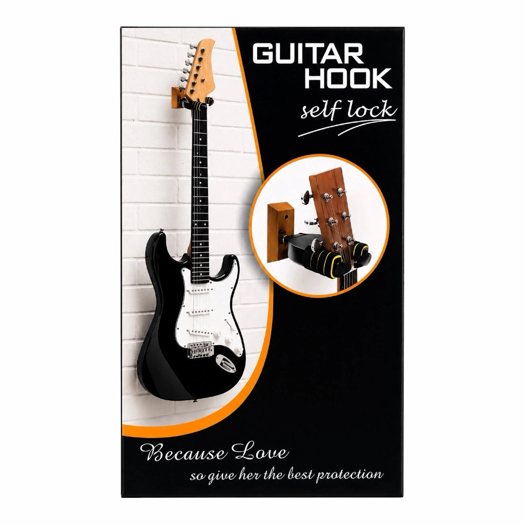 AMR Self-Locking Guitar Wall Mount - Fiber & Metal