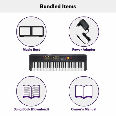 Yamaha PSRF52 61-Key Portable Keyboard