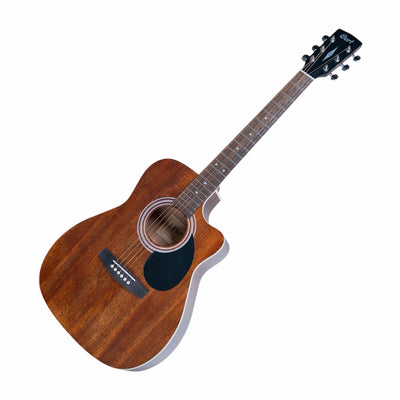 Cort AF500MC-OP Cutaway Acoustic Guitar - Mahogany Open Pore