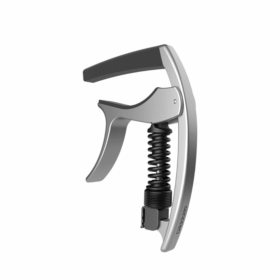 D’Addario PW-CP-09S Tri-Action Guitar Capo - Silver
