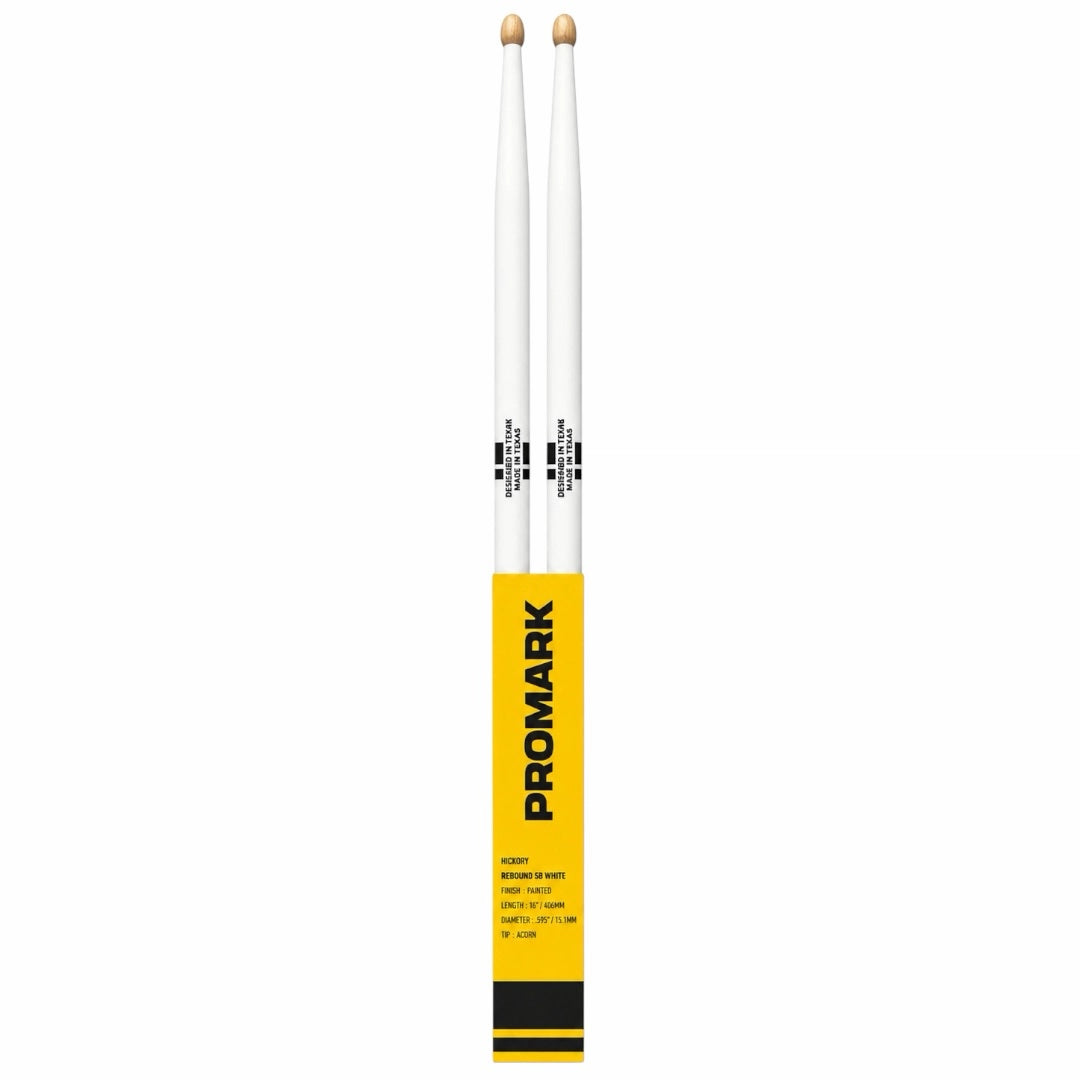 Promark RBH595AW Drumsticks - White