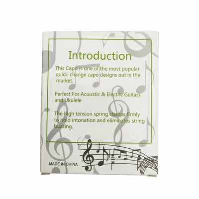 BN Quick-Change Guitar Capo - Aluminum Alloy