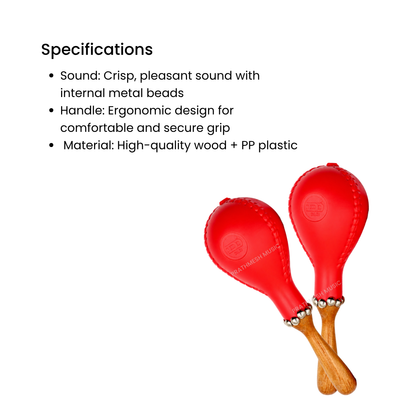 Dadi MA2 Wooden Maracas - Pack of 2