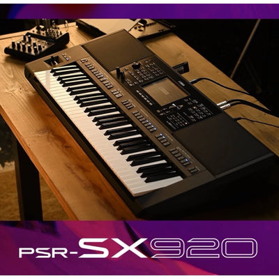 Yamaha PSRSX920 61-Key Arranger Workstation Keyboard