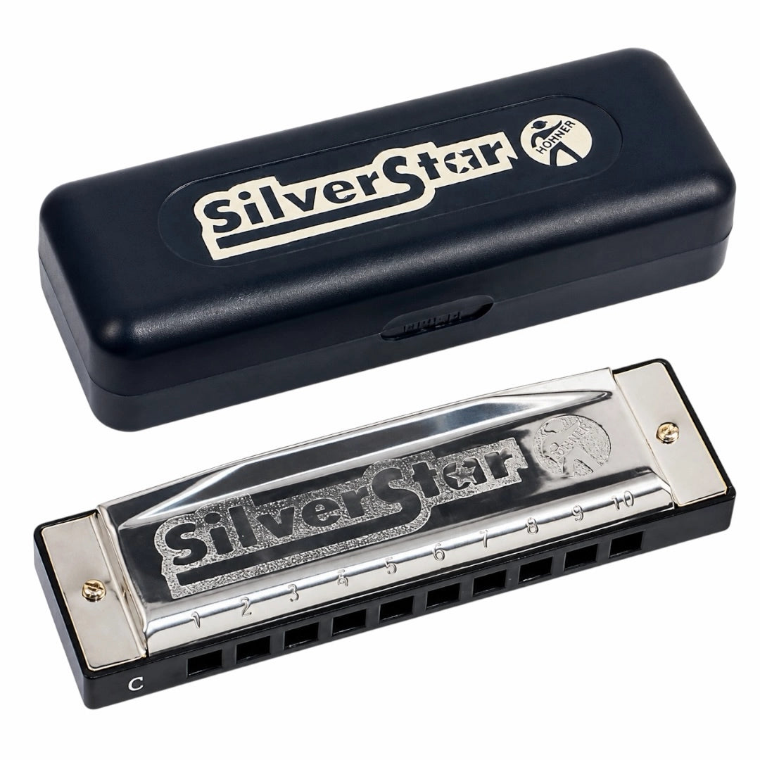 Hohner M50401S Silverstar C Key Diatonic Harmonica