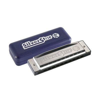 Hohner M50406X Silverstar F Key Diatonic Harmonica