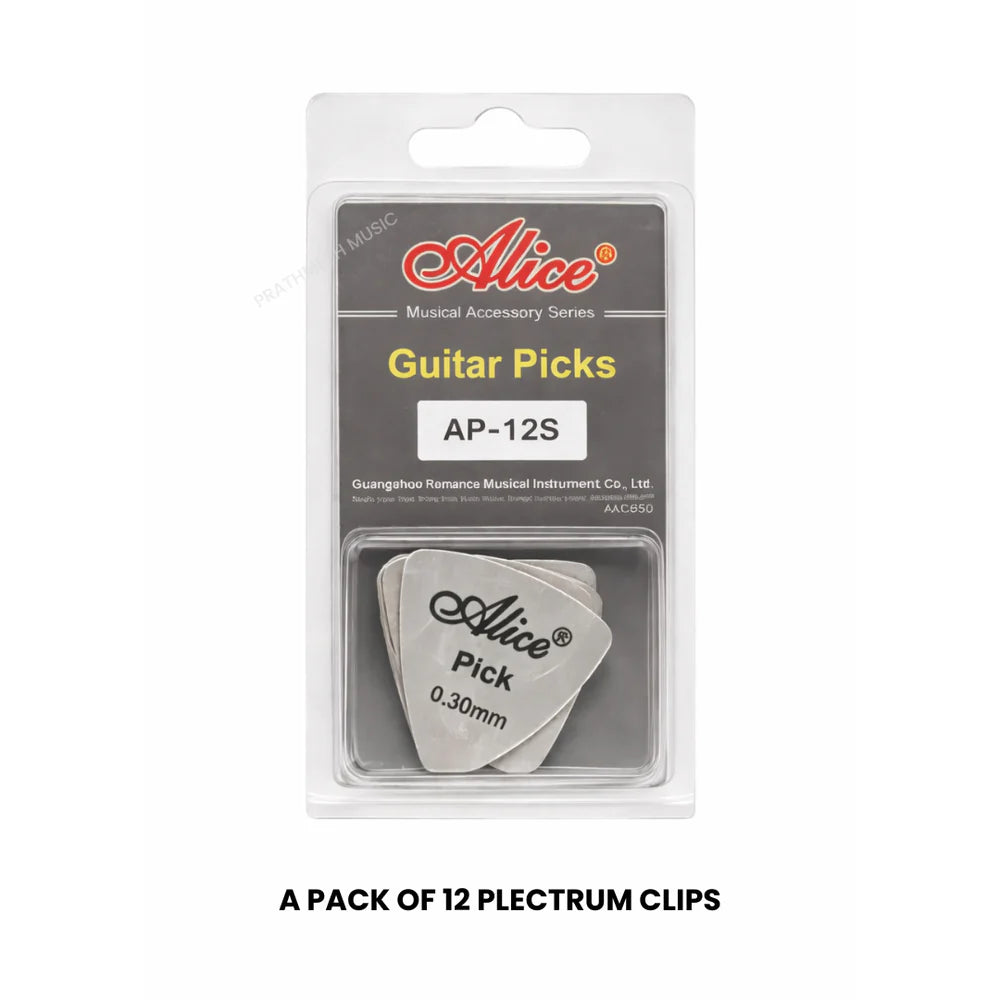 Alice AP-12S Steel Guitar Picks - TGB2 (12 pcs)