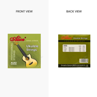 Alice AU02 Ukulele Strings - Nylon