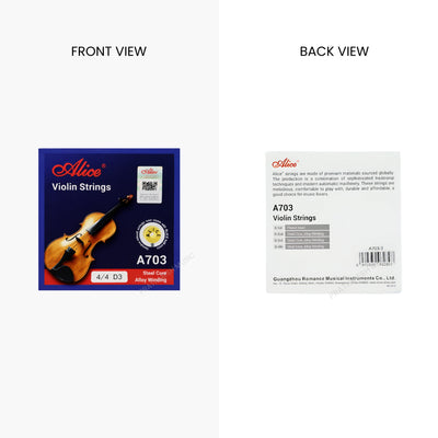 Alice A703-3 3 No Single Acoustic Violin String