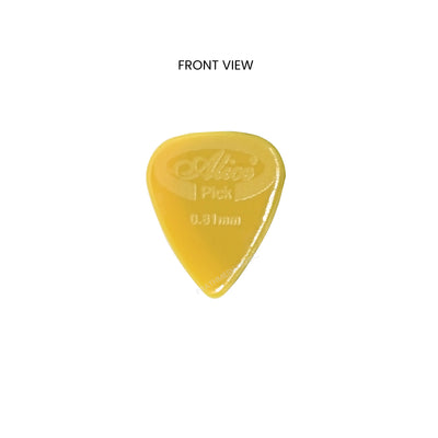 Alice AP-12G Nylon Guitar Picks - 0.81 mm (12 pcs)