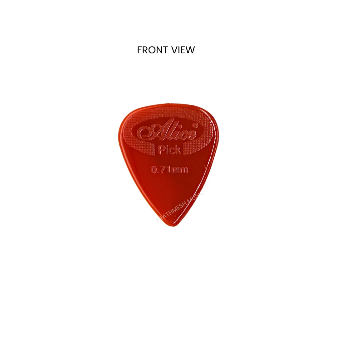 Alice AP-12G Nylon Guitar Picks - 0.71 mm (12 pcs)