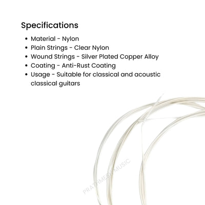 Alice A107 Classical Guitar Nylon Strings