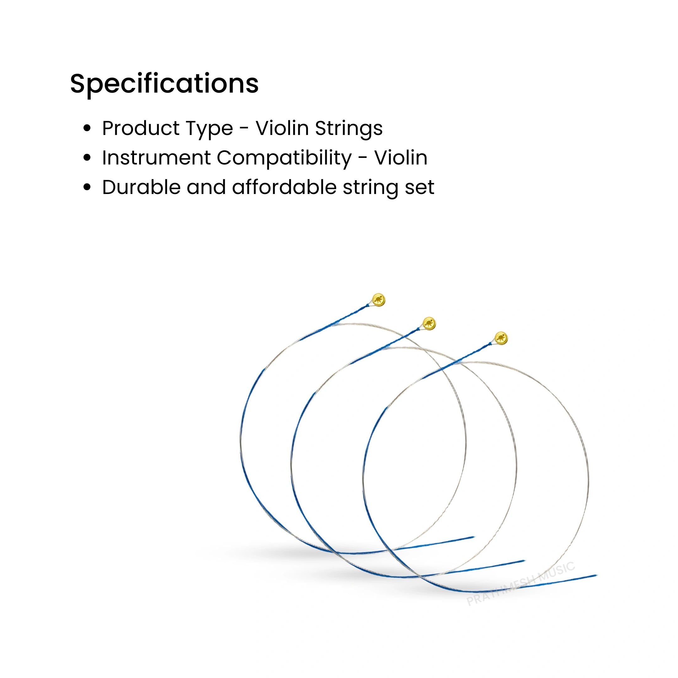 Alice A703-1 1 No Single Acoustic Violin String