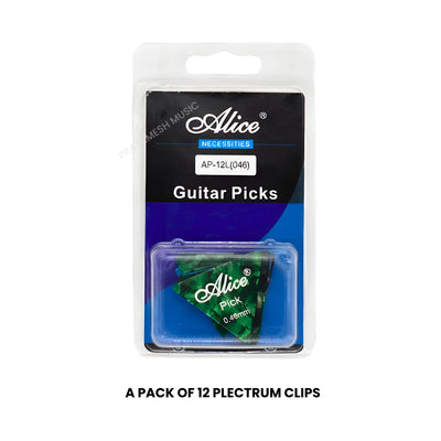 Alice AP-12L Guitar Picks - 0.46 mm (12 pcs)