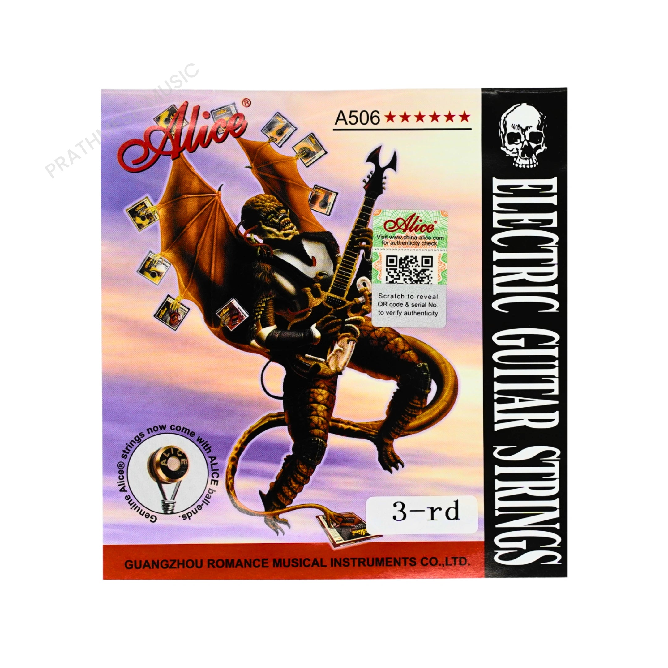 Alice A506L-3 (3rd String) G-STRING Electric Guitar String